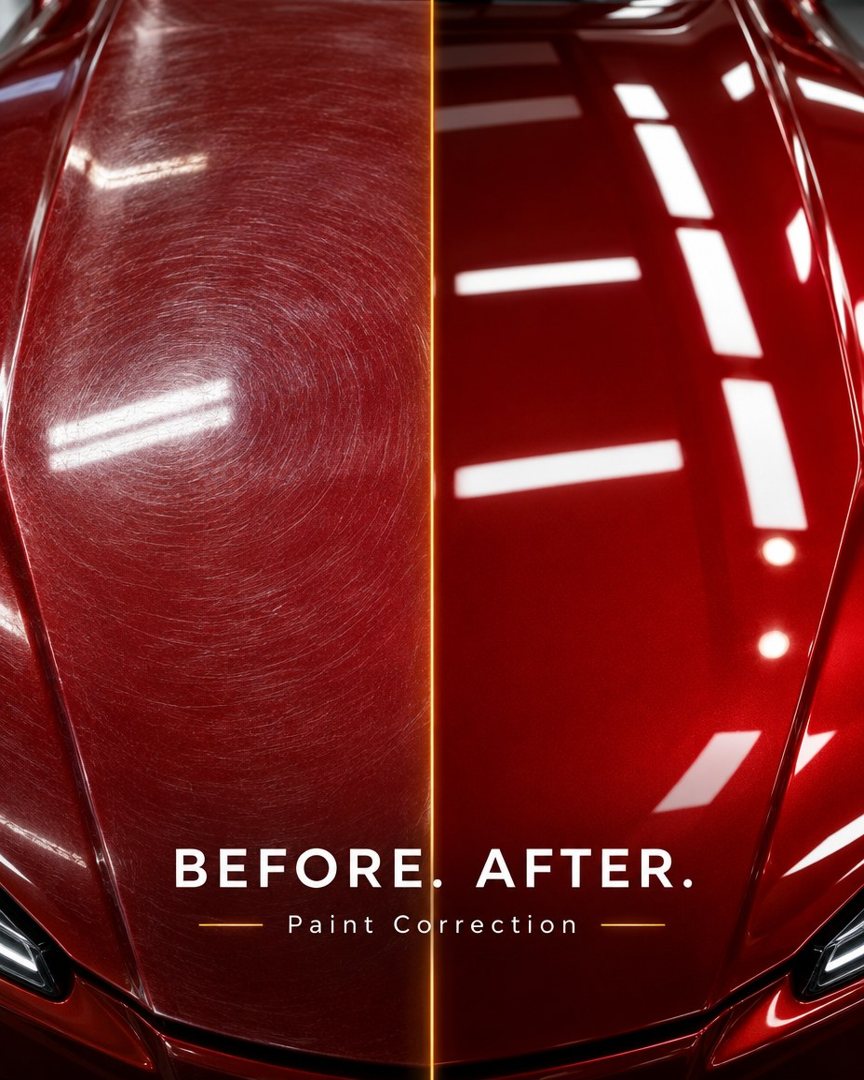 Paint correction ad